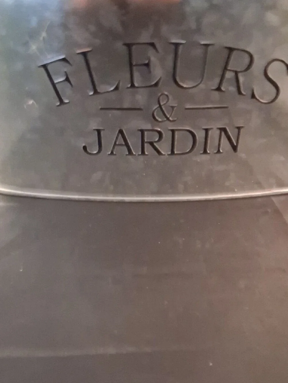 Yellow Floral Arrangement Metal Fleurs & Jardin Planter Cottagecore